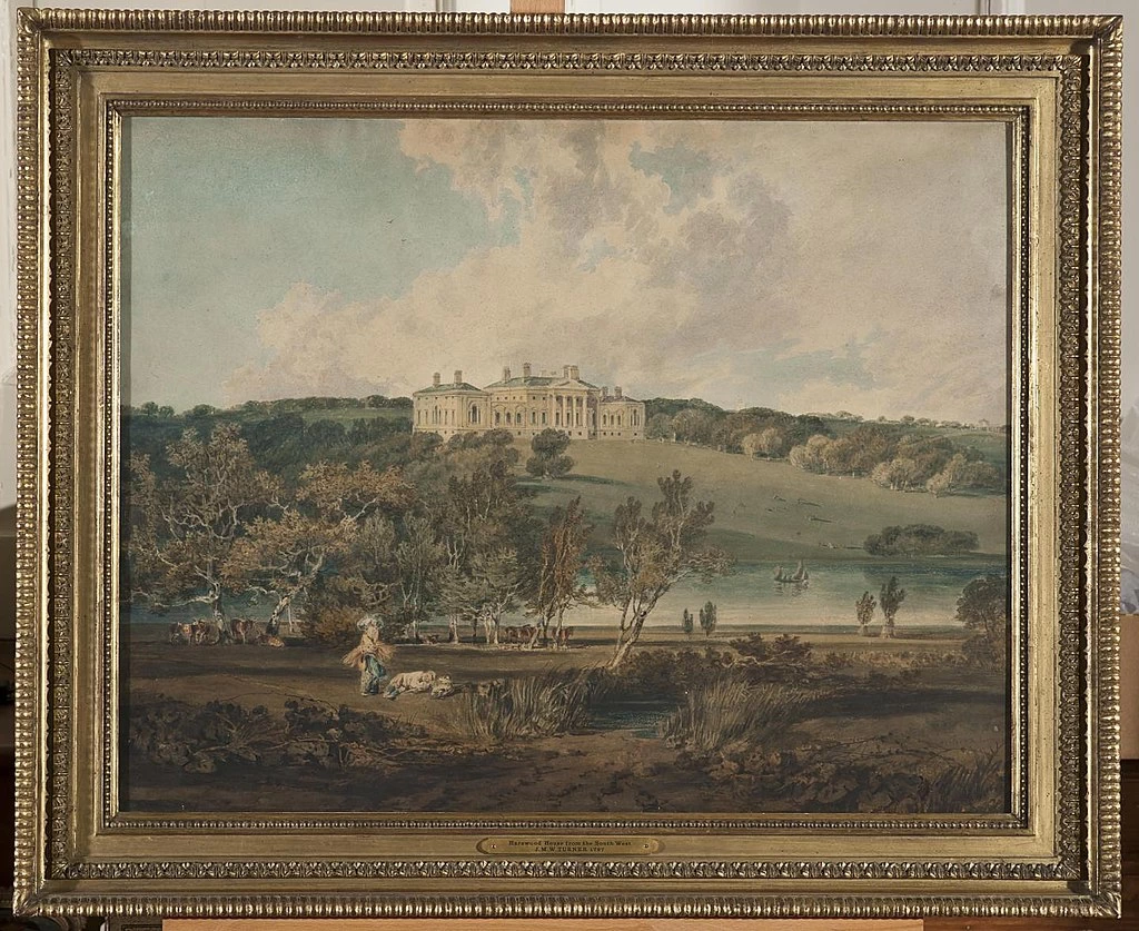 Harewood Castle da sud - est 1798, Harewood House